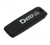 USB флеш накопичувач Dato 64GB DB8001 Black USB 2.0 (DB8001K-64G)