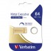 USB флеш накопичувач Verbatim 64GB Metal Executive Gold USB 3.0 (99106)