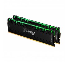 Модуль пам'яті для комп'ютера DDR4 64GB (2x32GB) 3600 MHz Fury Renegade RGB Kingston Fury (ex.HyperX) (KF436C18RBAK2/64)