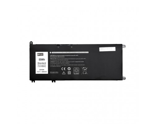 Акумулятор до ноутбука DELL Inspiron 15 7577 (33YDH) 15.2V 3600mAh PowerPlant (NB441549)