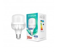 Лампочка TITANUM A80 20W E27 6500К (TL-HA80-20276)