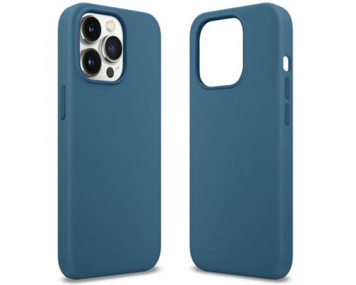 Чохол до мобільного телефона MakeFuture Apple iPhone 13 Pro Premium Silicone Blue Jay (MCLP-AI13PBJ)