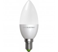 Лампочка EUROELECTRIC LED CL 6W E14 4000K 220V (LED-CL-06144(EE))