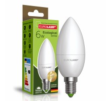 Лампочка Eurolamp LED CL 6W E14 3000K 220V (LED-CL-06143(P))