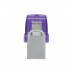 USB флеш накопичувач Kingston 128GB DataTraveler microDuo 3C USB 3.2/Type C (DTDUO3CG3/128GB)