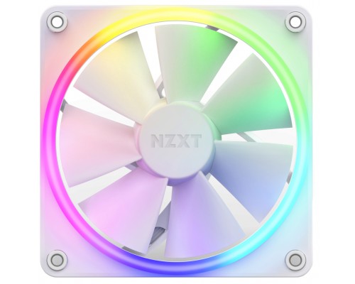 Кулер до корпусу NZXT F120RGB Single (White) (RF-R12SF-W1)