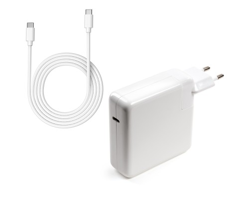 Блок живлення до ноутбуку Vinga Apple 87W 5.2V3A/9V3A/12V3A/15V3A/20.2V4.3A USB-C (VPA-87-APP-C)