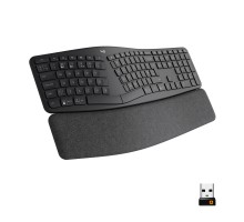 Клавіатура Logitech ERGO K860 Bluetooth/Wireless UA Black (920-010108)