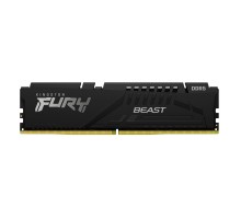 Модуль пам'яті для комп'ютера DDR5 32GB 4800 MHz Beast Black Kingston Fury (ex.HyperX) (KF548C38BB-32)