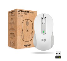 Мишка Logitech Signature M650 L Wireless Mouse for Business Off-White (910-006349)