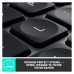 Клавіатура Logitech MX Keys Advanced for Business Wireless Illuminated UA Graphite (920-010251)