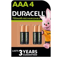 Акумулятор Duracell AAA HR03 750mAh * 4 (5007331)