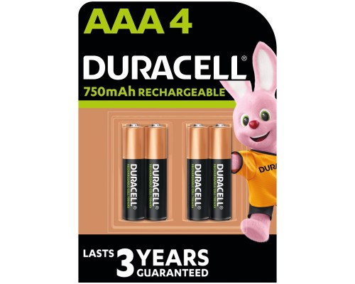 Акумулятор Duracell AAA HR03 750mAh * 4 (5007331)