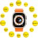 Смарт-годинник AURA X4 ProMax 53mm Orange (SWAX453O)