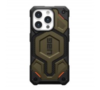 Чохол до мобільного телефона UAG Apple iPhone 15 Pro Max Monarch Pro Magsafe, Kevlar Elemental Green (11422211397B)