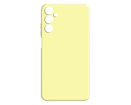 Чохол до мобільного телефона MAKE Samsung A25 Silicone Yellow (MCL-SA25YE)