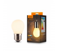 Лампочка Videx Filament 4W E27 3000K Porcelain dimmable (VL-DG45MO)