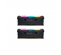 Модуль пам'яті для комп'ютера DDR4 32GB (2x16GB) 3200 MHz Vengeance RGB Pro Black Corsair (CMW32GX4M2E3200C16)