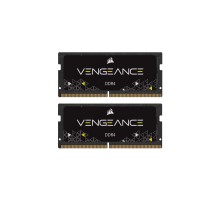 Модуль пам'яті для ноутбука SoDIMM DDR4 64GB (2x32GB) 2933 MHz Vengeance Corsair (CMSX64GX4M2A2933C19)