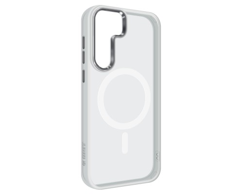 Чохол до мобільного телефона Armorstandart Unit MagSafe Samsung S24 Matte Clear Silver (ARM74861)