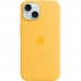 Чохол до мобільного телефона Apple iPhone 15 Silicone Case with MagSafe - Sunshine,Model A3123 (MWNA3ZM/A)