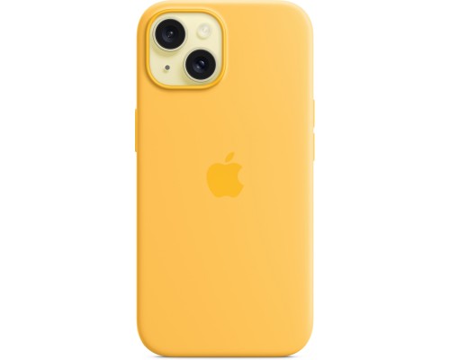 Чохол до мобільного телефона Apple iPhone 15 Silicone Case with MagSafe - Sunshine,Model A3123 (MWNA3ZM/A)