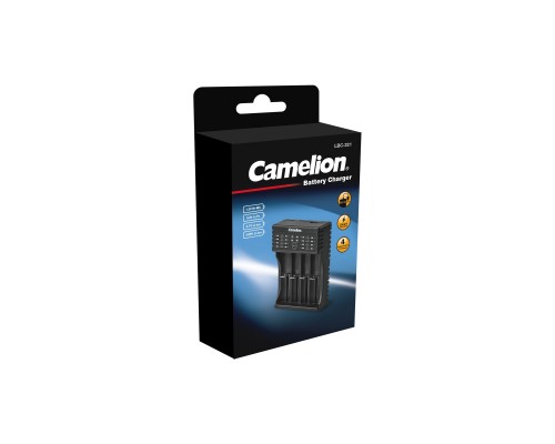 Зарядний пристрій для акумуляторів Camelion Univercal charger for Ni-MH 1.2V, Li-Fe 3.2V, Li-Ion 3.7 to 3.85V, Input DC 5V-2A (LBC-321)