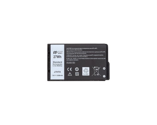 Акумулятор до ноутбука DELL Latitude 12 7202 (J7HTX) 7.4V 3600mAh PowerPlant (NB441945)