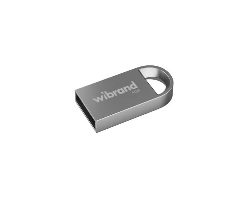 USB флеш накопичувач Wibrand 4GB lynx Silver USB 2.0 (WI2.0/LY4M2S)