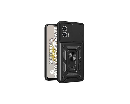 Чохол до мобільного телефона BeCover Military Motorola Moto G24/G24 Power Black (710722)