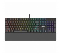 Клавіатура AOC GK500 RGB Outemu Red USB Black (GK500DR2R)