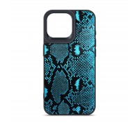 Чохол до мобільного телефона Harder Genuine Snake Apple iPhone 15 Pro Max Dark Blue (ARM76784)