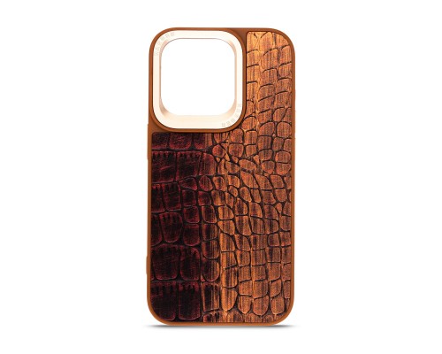 Чохол до мобільного телефона Harder Glamorous Croco Apple iPhone 15 Pro Magma (ARM76764)