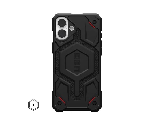 Чохол до мобільного телефона UAG iPhone 16 Plus Monarch Pro Magsafe Kevlar Black (114455113940)