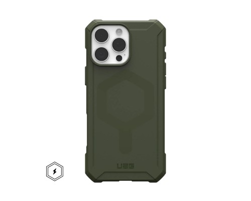 Чохол до мобільного телефона UAG iPhone 16 Pro Max Essential Armor Magsafe Olive Drab (114449117272)