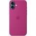 Чохол до мобільного телефона Apple iPhone 16 Plus Silicone Case with MagSafe - Fuchsia (MYYE3ZM/A)