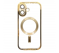 Чохол до мобільного телефона BeCover TPU Chrome Case (MagSafe) для Apple iPhone 16 Gold (712071)