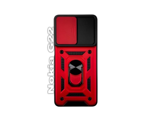 Чохол до мобільного телефона BeCover Military Nokia G22 Red (709993)