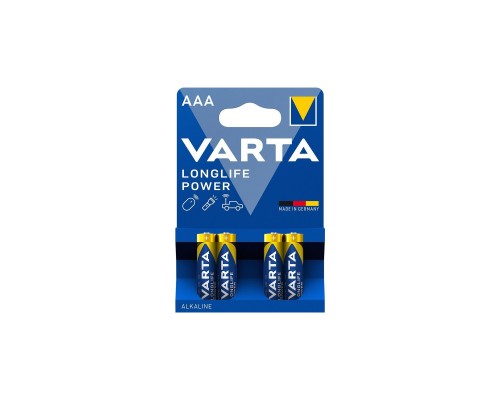 Батарейка Varta AAA Longlife Power лужна * 4 (04903121414)