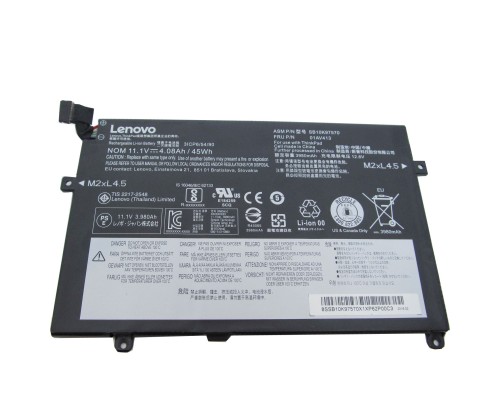 Акумулятор до ноутбука Lenovo ThinkPad E470 01AV413, 3980mAh (45Wh), 3cell, 11.1V, Li-ion (A47350)