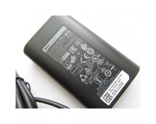 Блок живлення до ноутбуку Dell 50W 19.5V, 2.31A, роз'єм 7.4/5.0 (pin inside) + USB5V/1A (PA45W16-BA / A40318)