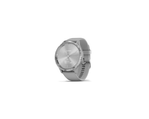 Смарт-годинник Garmin vivomove 3, S/E EU, Silver, Powder Gray, Silicone (010-02239-20)