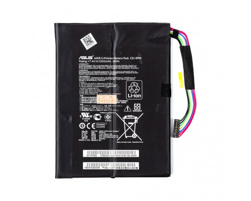 Акумулятор до ноутбука ASUS Eee Pad Transformer TR101 (C21-EP101) 7.4V 3300mAh (NB431137)