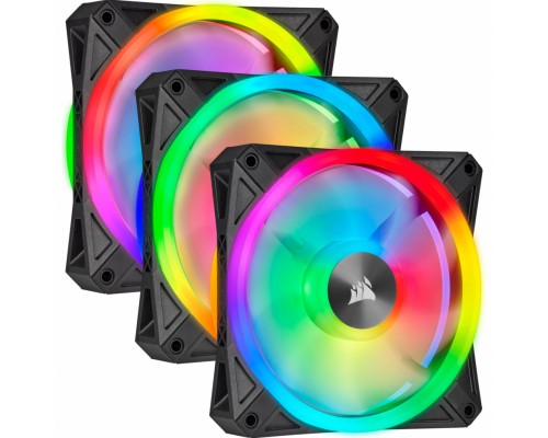 Кулер до корпусу Corsair iCUE QL120 RGB 3 Fan Pack (CO-9050098-WW)