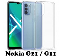 Чохол до мобільного телефона BeCover Nokia G21 / G11 Transparancy (707459)