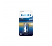 Батарейка Philips CR 123A Lithium 3V *1 (CR123A/01B)