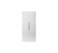 Батарея універсальна Canyon PB-108 10000mAh, Input 5V/2A, Output 5V/2.1A(Max), white (CNE-CPB1008W)