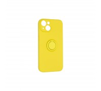 Чохол до мобільного телефона Armorstandart Icon Ring Apple iPhone 14 Yellow (ARM68689)