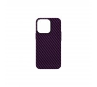 Чохол до мобільного телефона Armorstandart LikeCarbon MagCase Apple iPhone 14 Pro Purple (ARM69204)