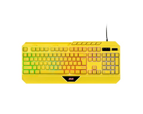 Клавіатура 2E Gaming KG315 RGB USB UA Yellow (2E-KG315UYW)